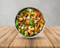 Salades d’Olive et fromage chèvre